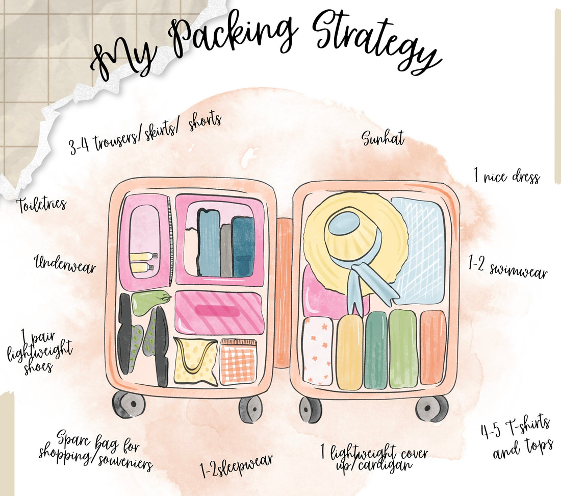 How to pack for hand luggage only