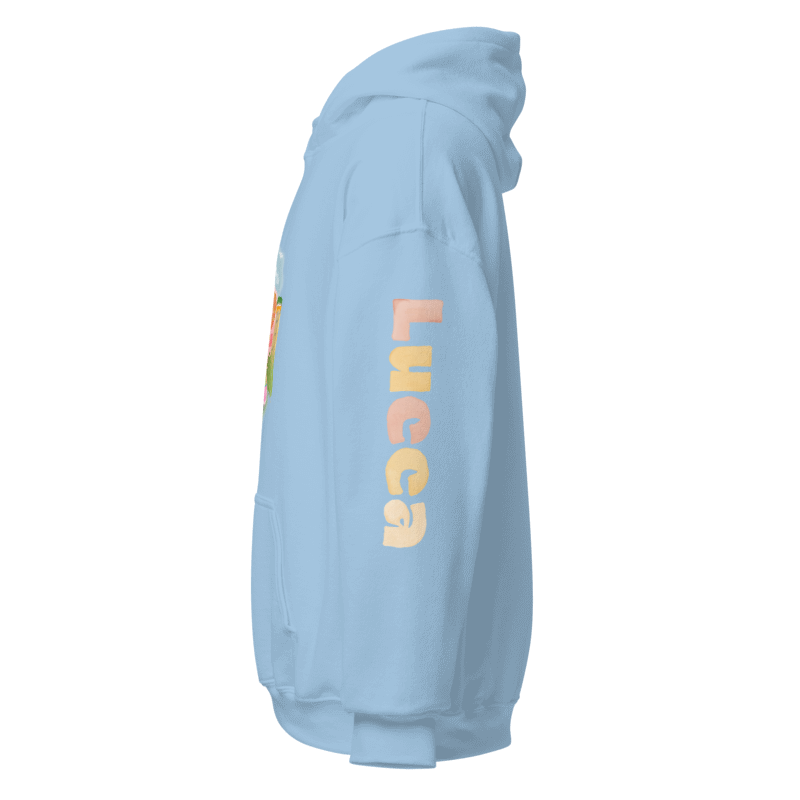 Lucca Blue Hoodie | The Lucca Collection