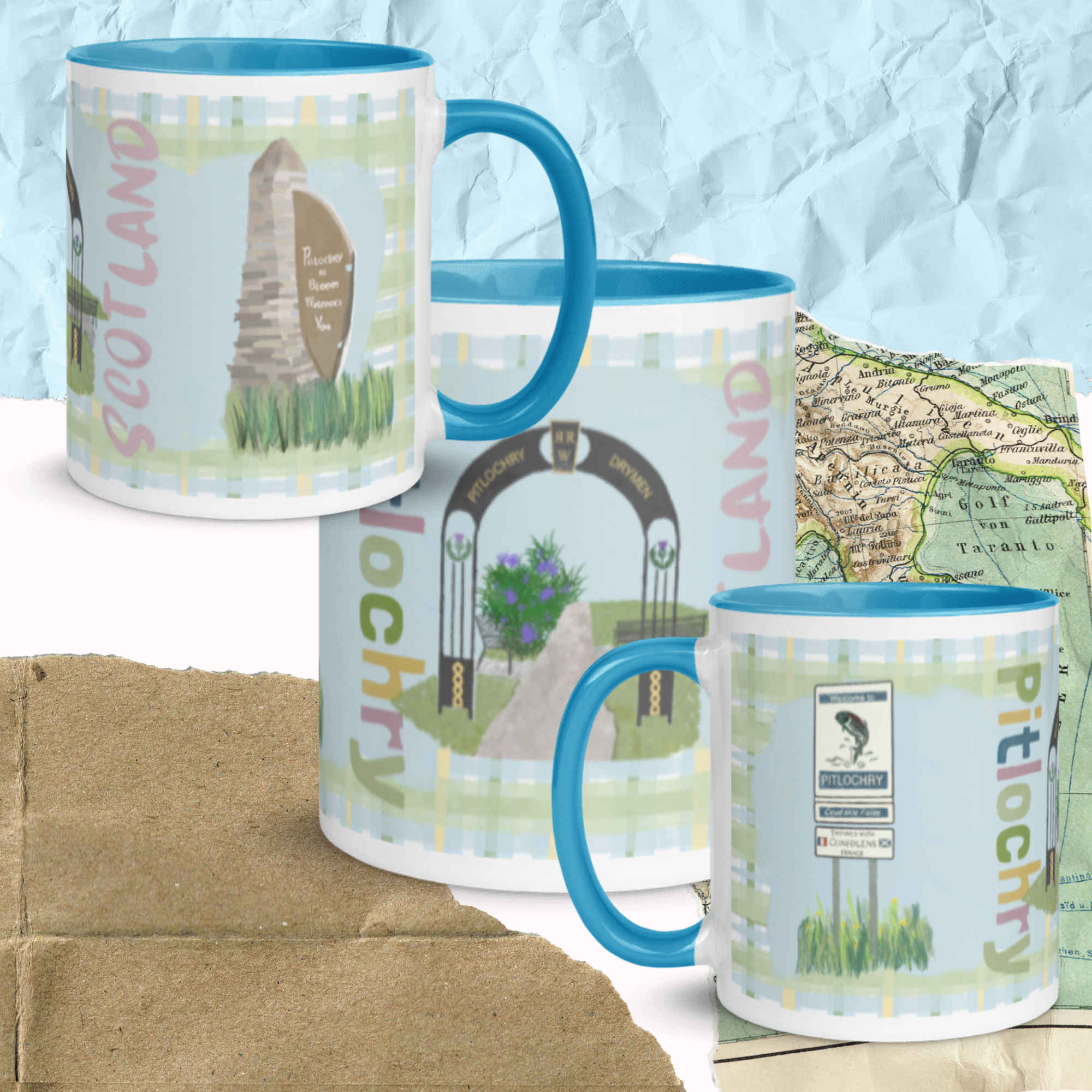 Ceramic 11oz Mug | Pitlochry, Scotland