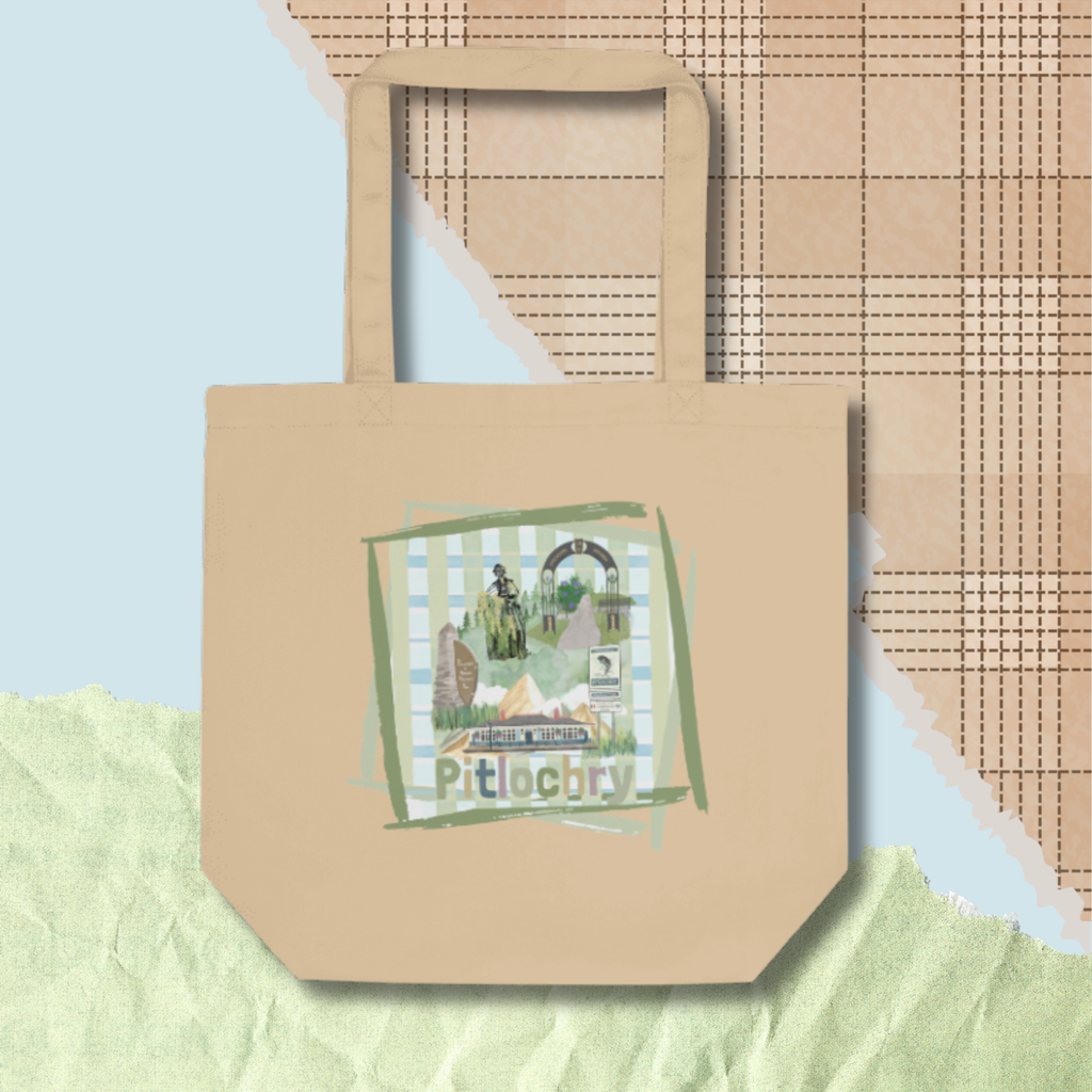 Organic Tote Bag | Pitlochry, Scotland