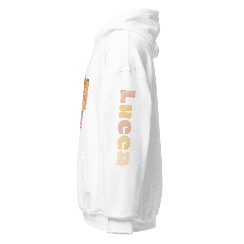 Lucca White Hoodie | The Lucca Collection