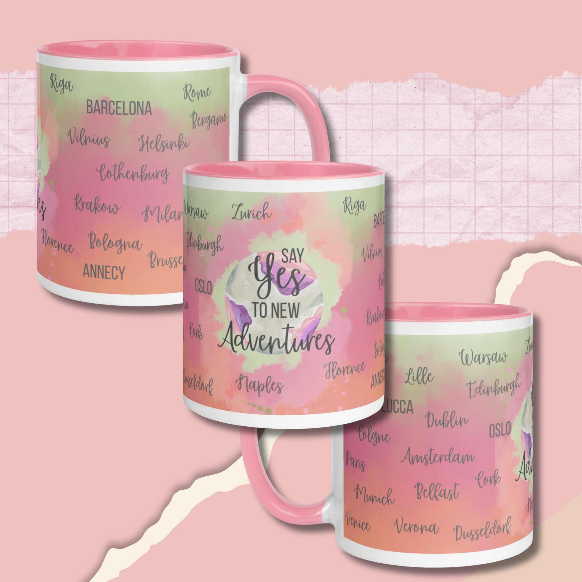 Say Yes | Pink 11oz mug